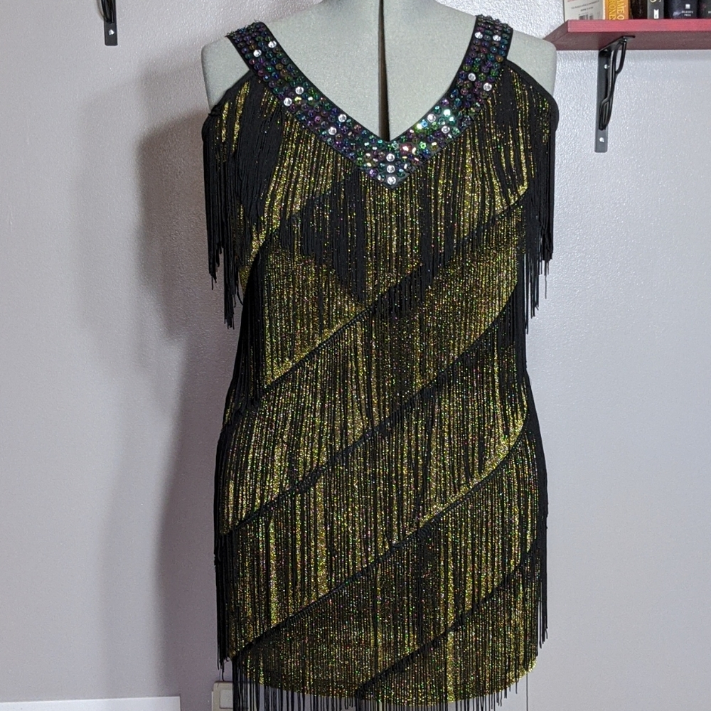 Adorable NWOT flapper style dress